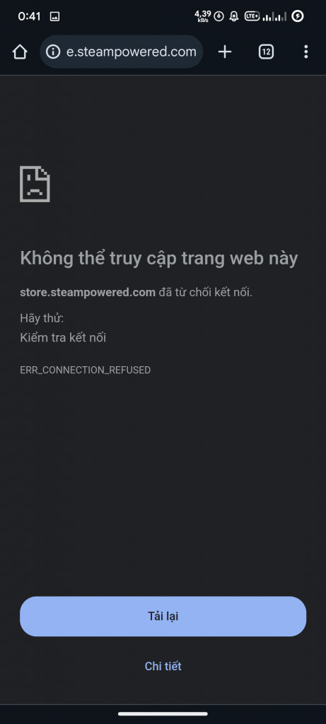 Thông báo Steam blocked in vietnam như thế nào?