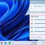 Cách thiết lập âm lượng cho từng ứng dụng trong Windows 11