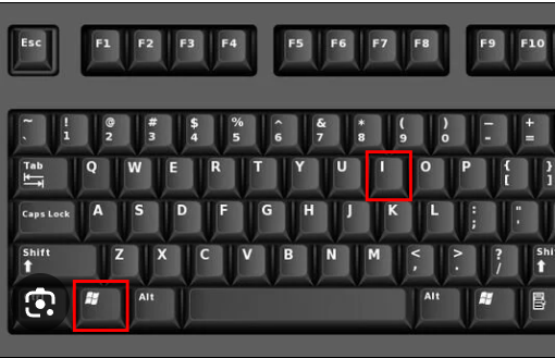 Tổ hợp phím tăt Windows i để vào Setting trên Windows