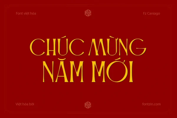 Fz Caniago – Font chữ serif hiện đại và linh hoạt